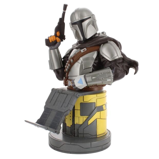 Figura Cable Guy de The Mandalorian Bounty Hunter con base circular - 4