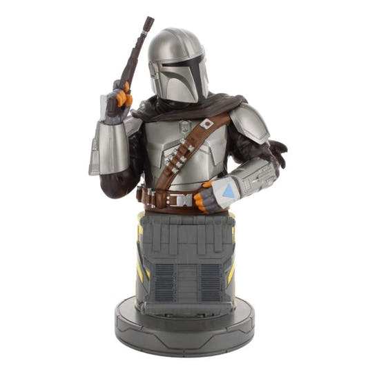 Figura Cable Guy de The Mandalorian Bounty Hunter con base circular - 5