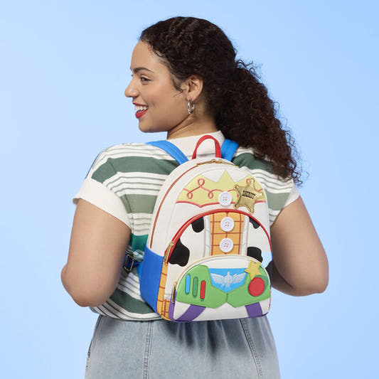 Mochila Loungefly de Toy Story con diseño de Woody y Buzz Lightyear - 5