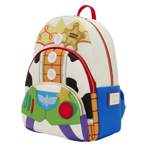 Mochila Loungefly de Toy Story con diseño de Woody y Buzz Lightyear - 8