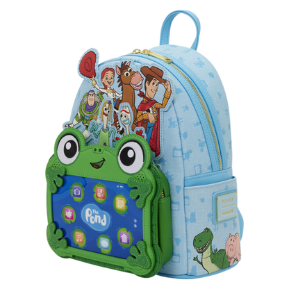 Mochila Loungefly Toy Story 5 azul con personajes Disney Pixar - 2