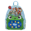 Mochila Loungefly Toy Story 5 azul con personajes Disney Pixar