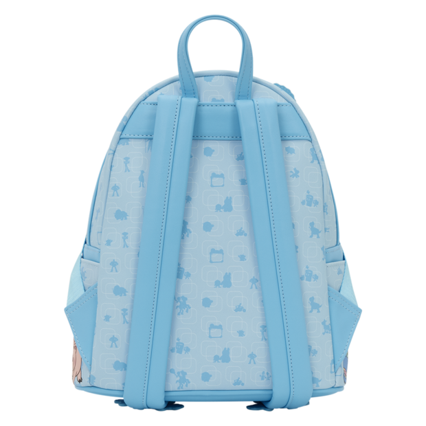 Mochila Loungefly Toy Story 5 azul con personajes Disney Pixar - 3