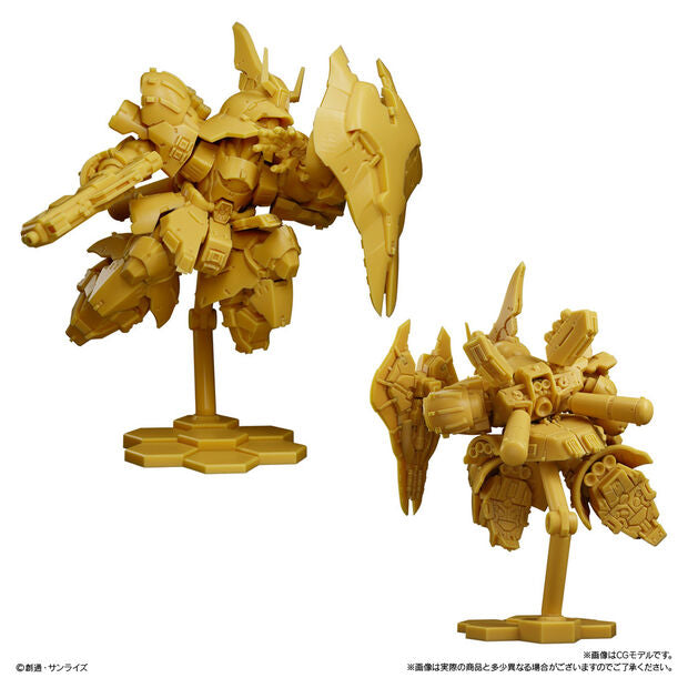 Figura Gundam Superior Define 02 sin pintar en pose dinámica - 3