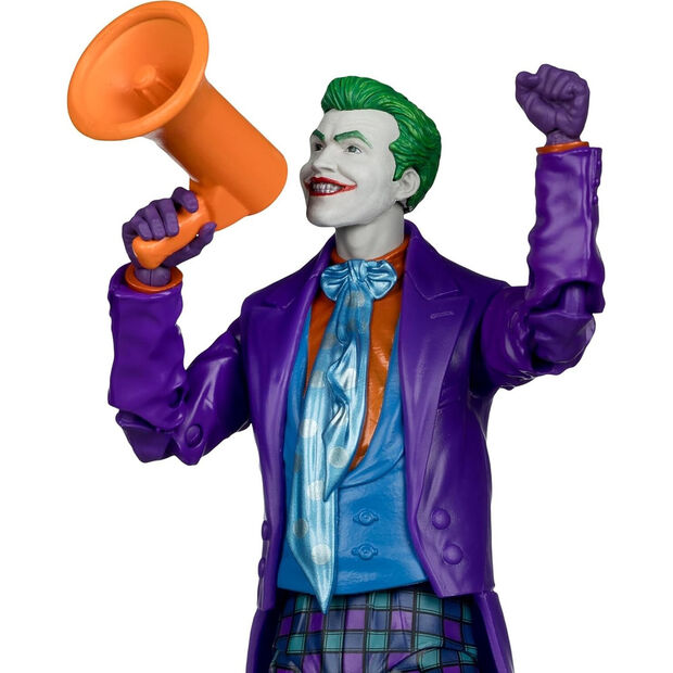 Figura articulada de The Joker de DC Comics con accesorios y base - 4