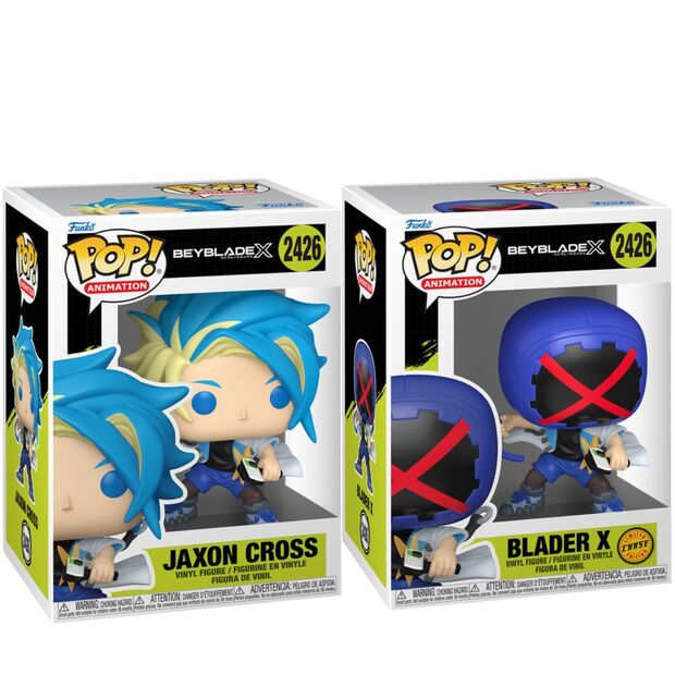Figura Funko POP! de Jaxon Cross de Beyblade X en caja