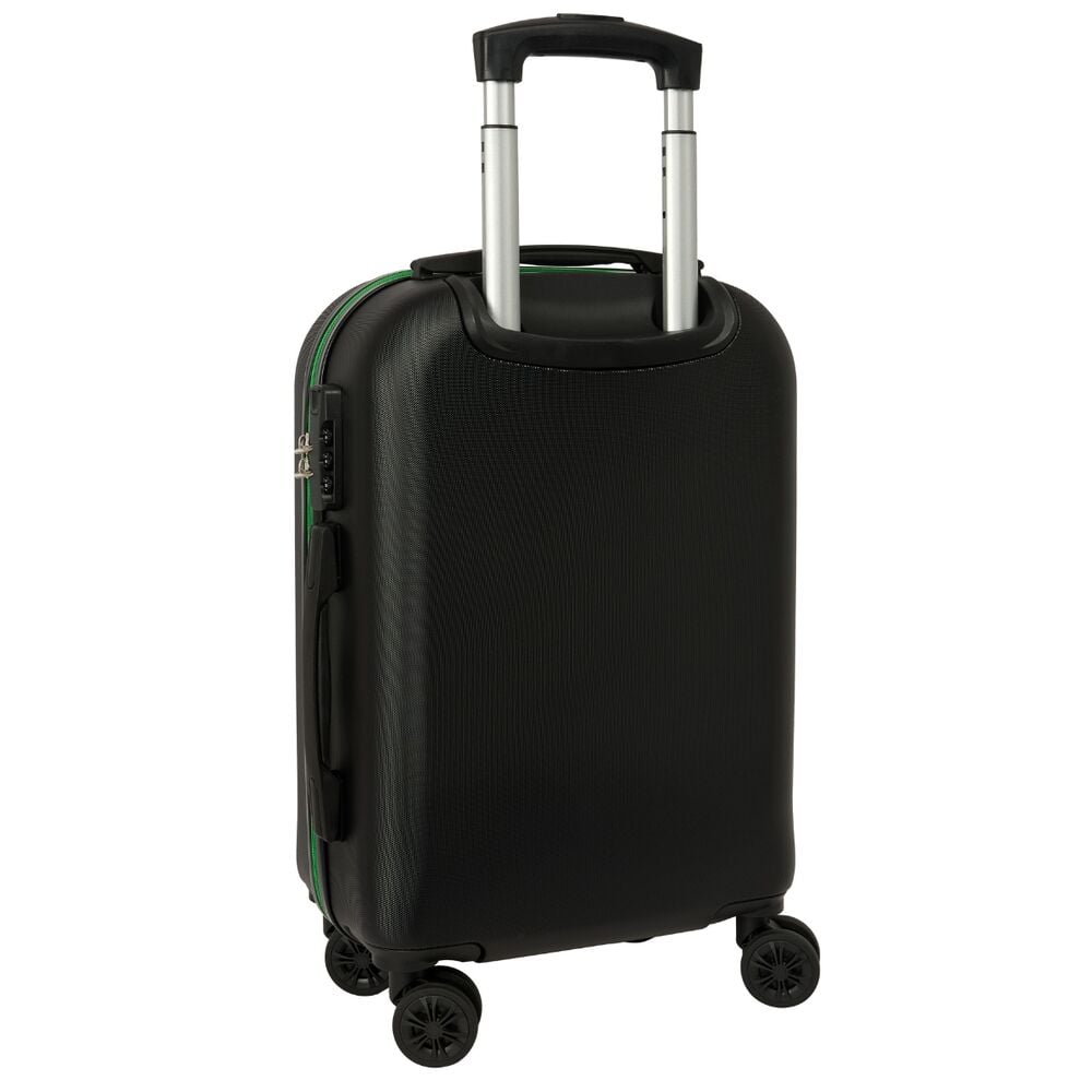 Maleta trolley de cabina negra Minecraft con diseño del Creeper - 2