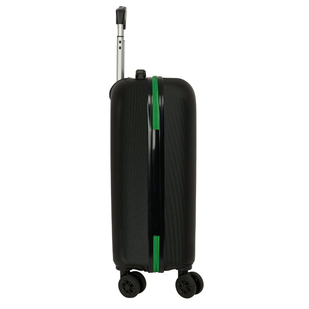 Maleta trolley de cabina negra Minecraft con diseño del Creeper - 3