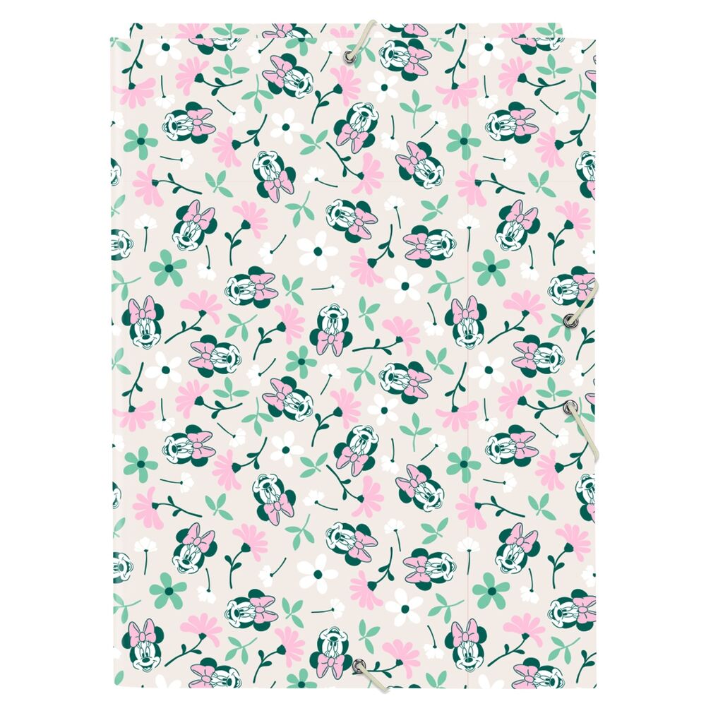 Carpeta A4 Minty Minnie Disney con estampado floral