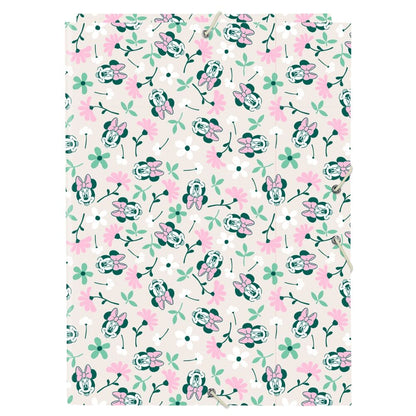 Carpeta A4 Minty Minnie Disney con estampado floral