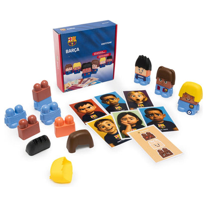 Juego de mesa Emotiteam F.C. Barcelona con piezas y tarjetas de emociones