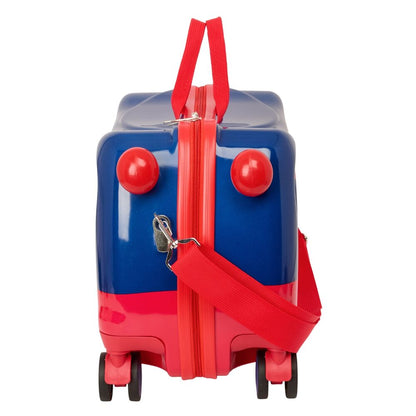 Maleta trolley Spider-Man Marvel azul y roja con ruedas dobles - 4