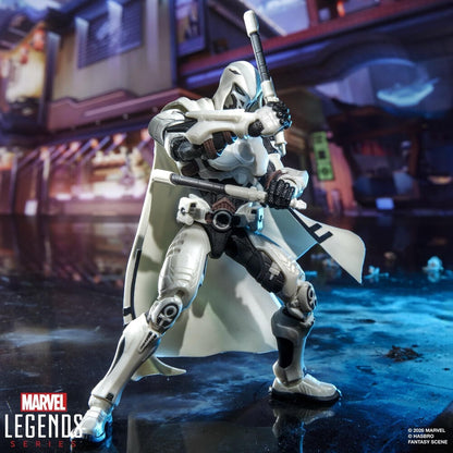 Figura articulada Moon Knight Marvel Legends de 15 cm con capa y armadura blanca - 3