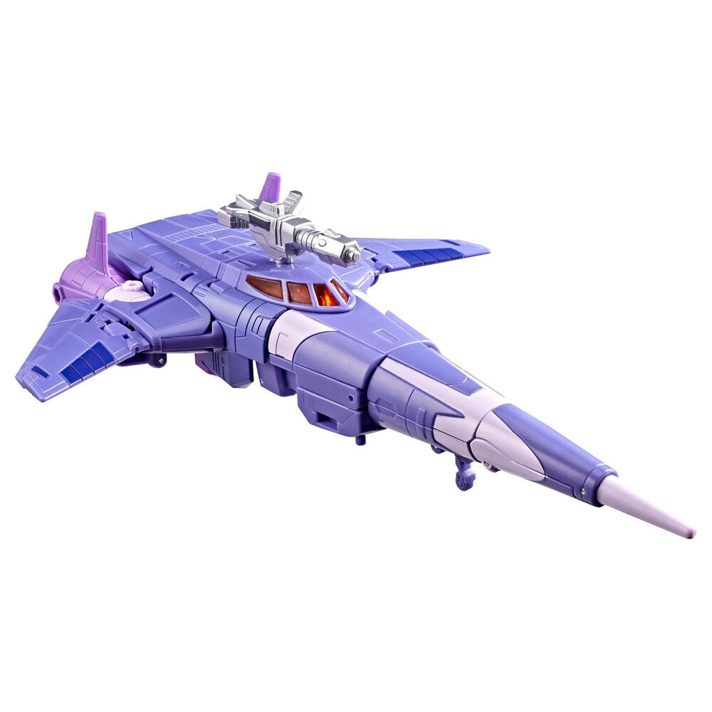Figura articulada Cyclonus de Transformers Studio Series en morado - 2