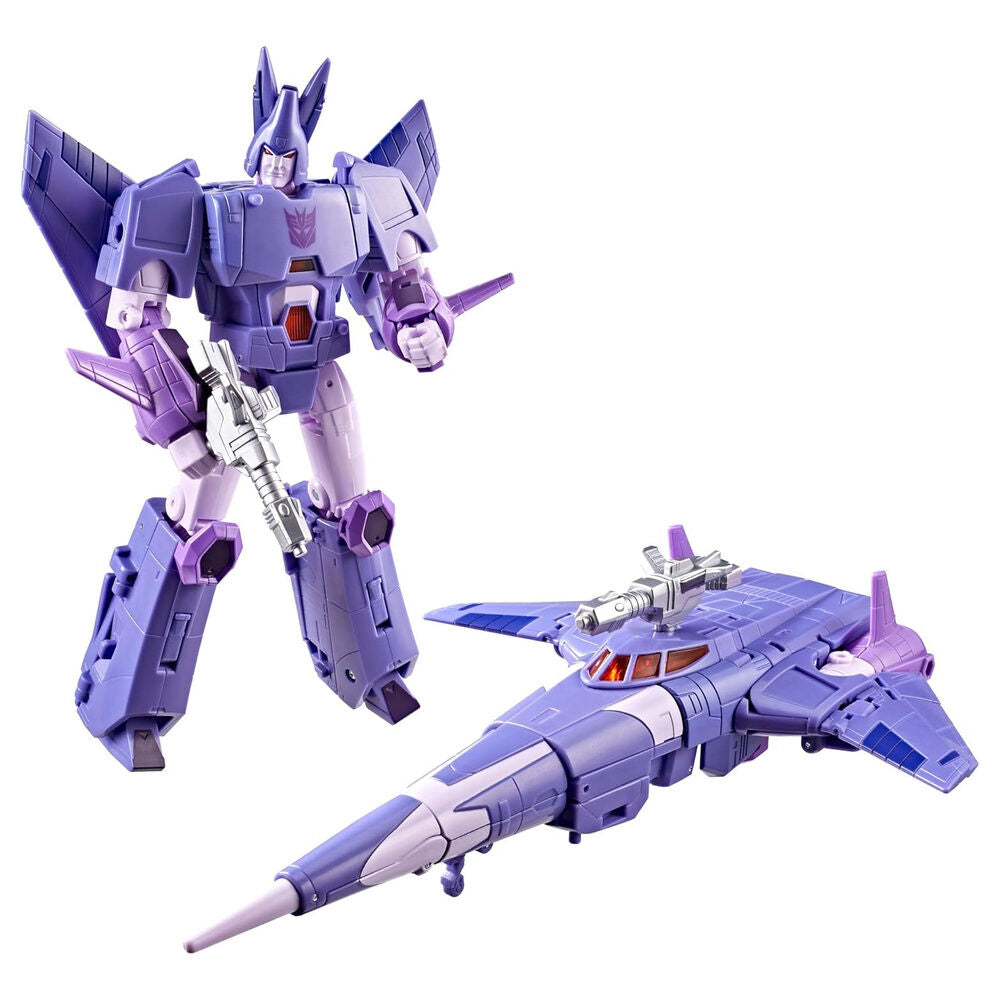 Figura articulada Cyclonus de Transformers Studio Series en morado - 3