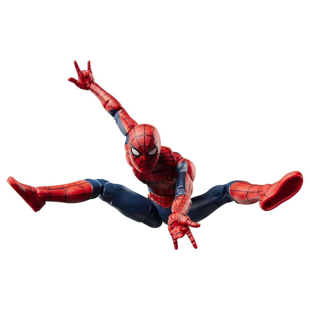 Figura articulada de Spider-Man Marvel Legends con manos y efectos de telaraña - 2