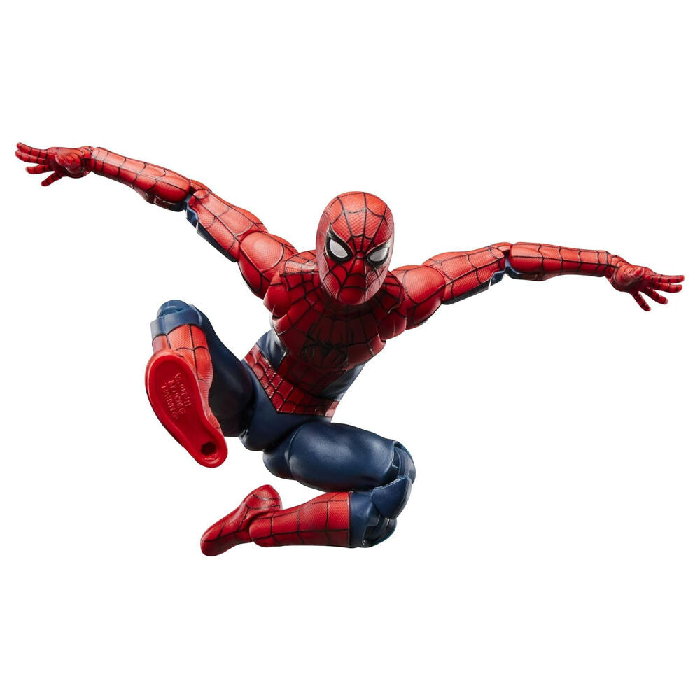 Figura articulada de Spider-Man Marvel Legends con manos y efectos de telaraña - 8