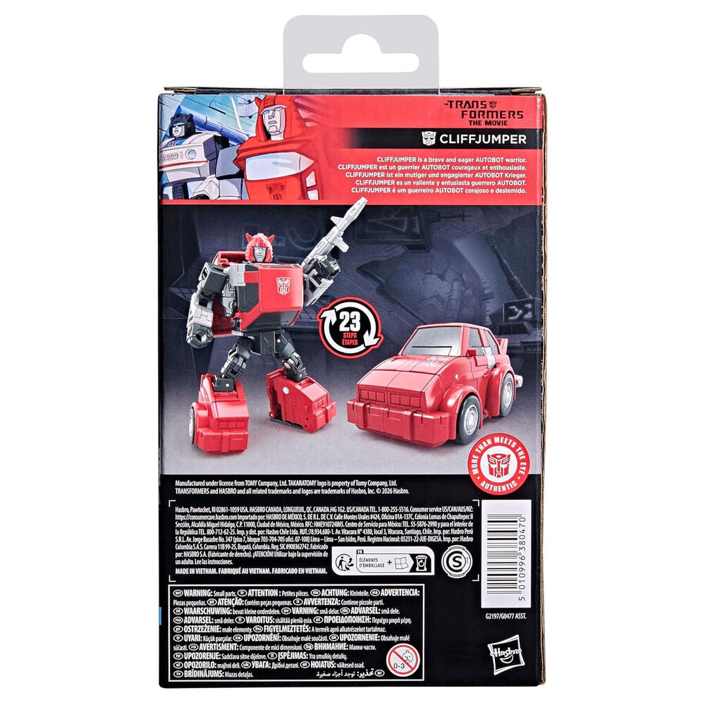 Figura articulada Cliffjumper de Transformers Studio Series en rojo - 4