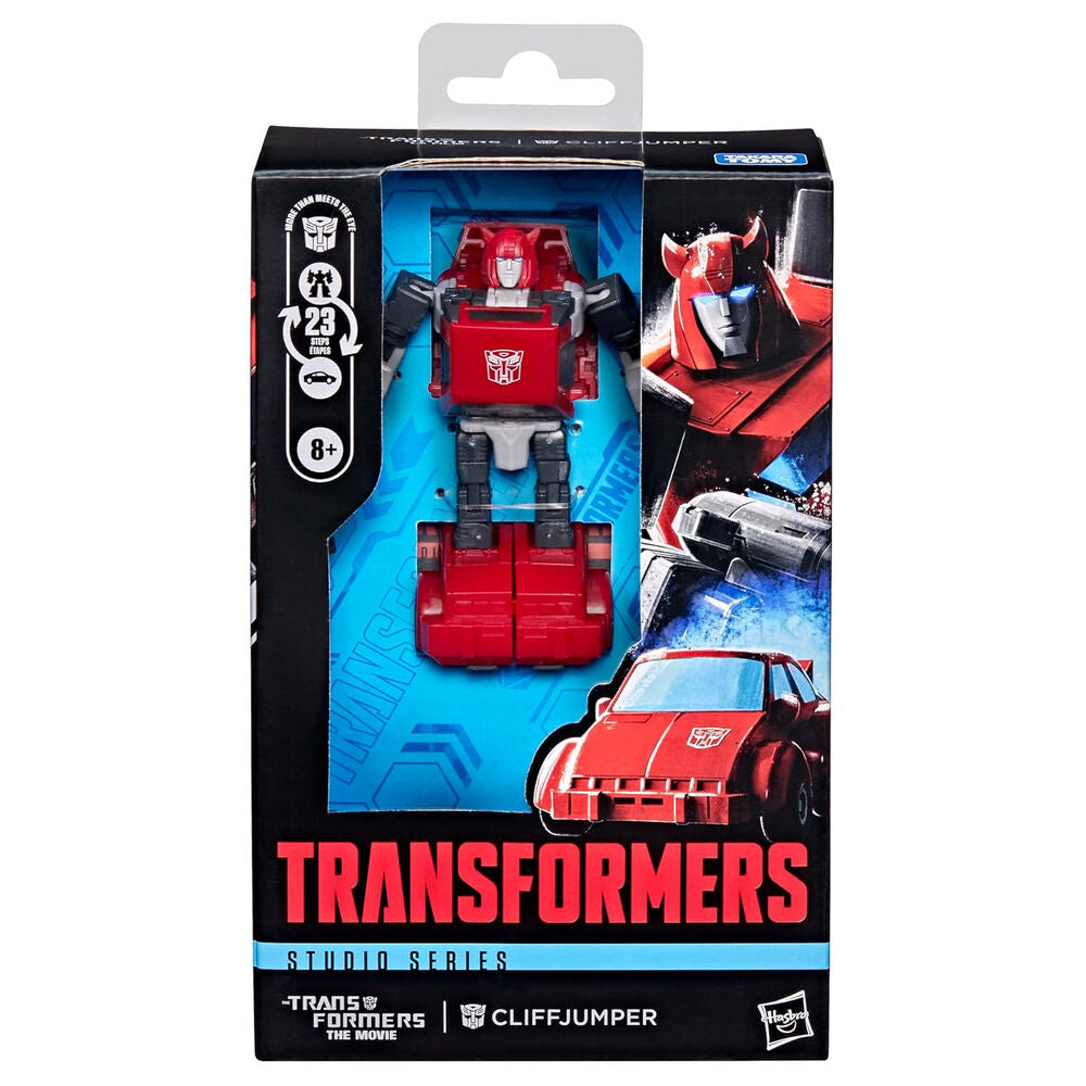 Figura articulada Cliffjumper de Transformers Studio Series en rojo - 3