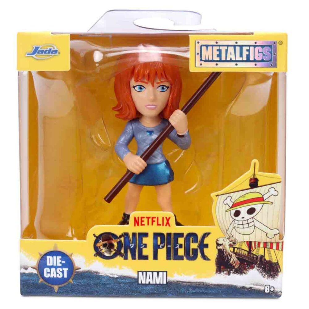 Figuras Metalfigs de One Piece de 7 cm con Luffy, Nami, Zoro y Chopper - 4