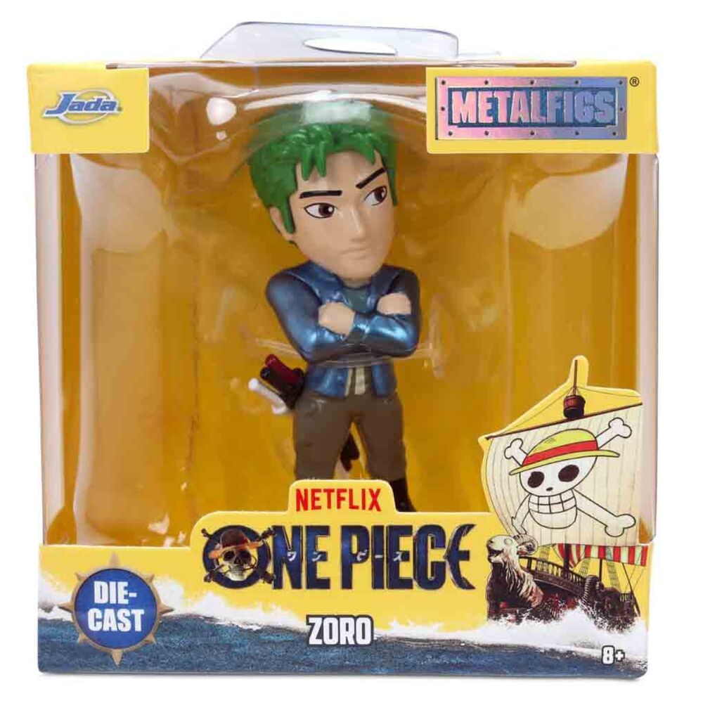 Figuras Metalfigs de One Piece de 7 cm con Luffy, Nami, Zoro y Chopper - 11
