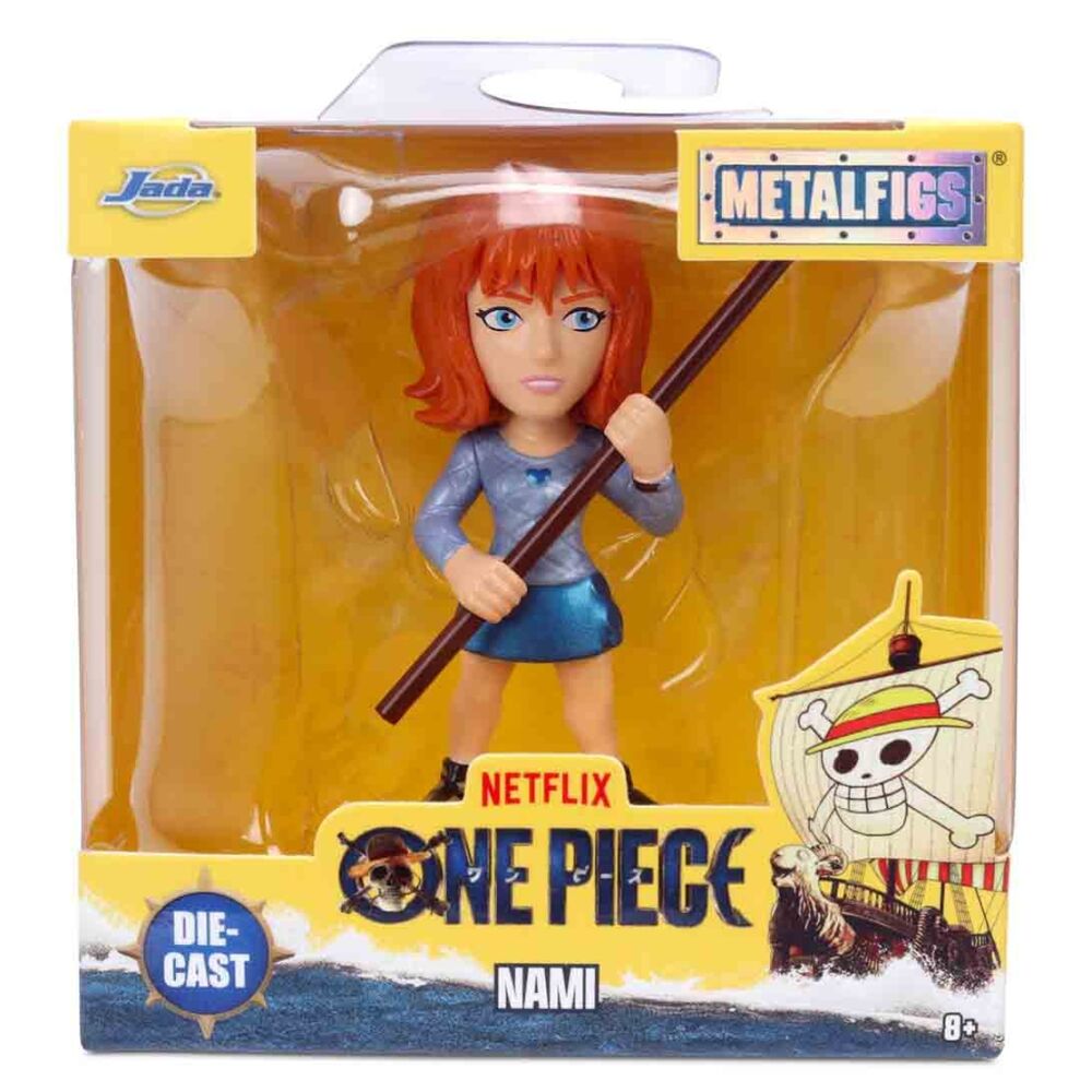 Figuras Metalfigs de One Piece de 7 cm con Luffy, Nami, Zoro y Chopper - 13