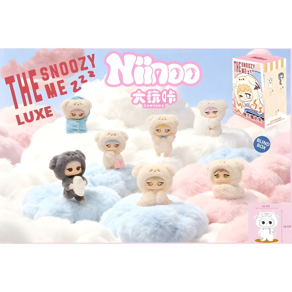 Muñeco llavero sorpresa The Snoozy Me Luxe de NIINOO