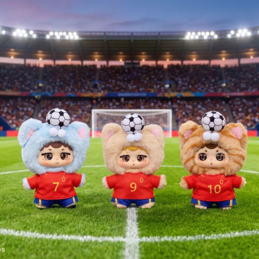 Muñecos llavero NIINOO Dreaming Spain Fútbol de 17 cm en varios diseños - 6