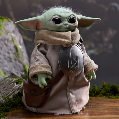 Figura animatrónica de Grogu de Star Wars con túnica beige - 2