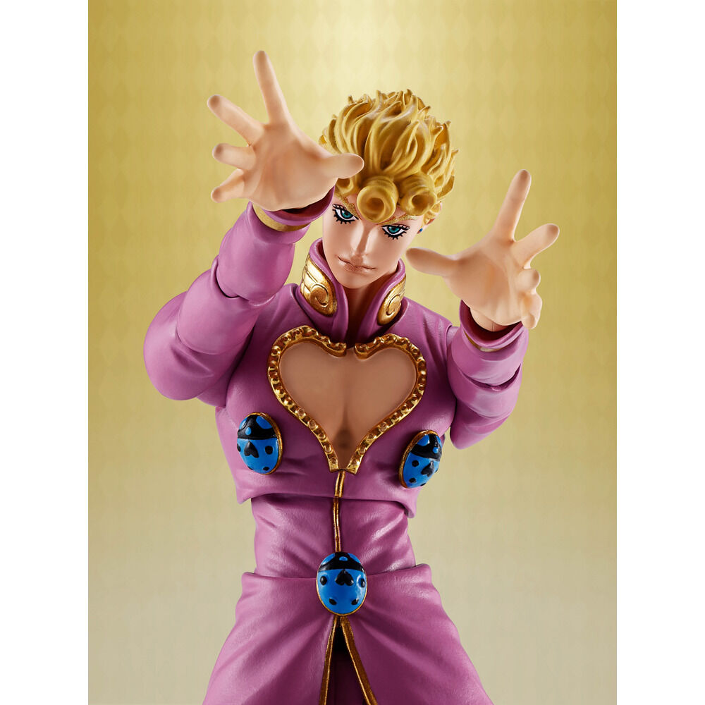 Figura S.H.Figuarts de Giorno Giovanna con traje rosa - 3
