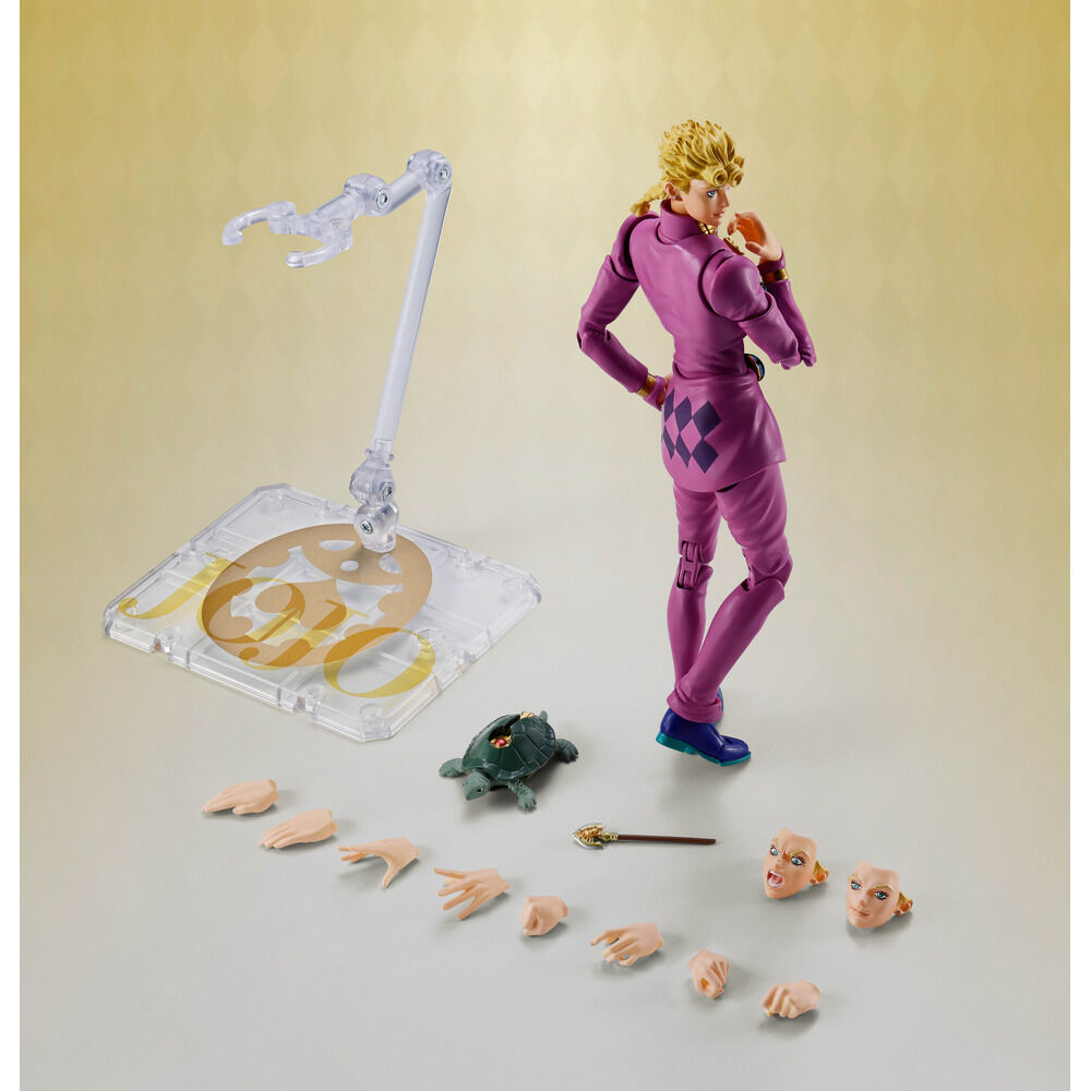 Figura S.H.Figuarts de Giorno Giovanna con traje rosa - 6