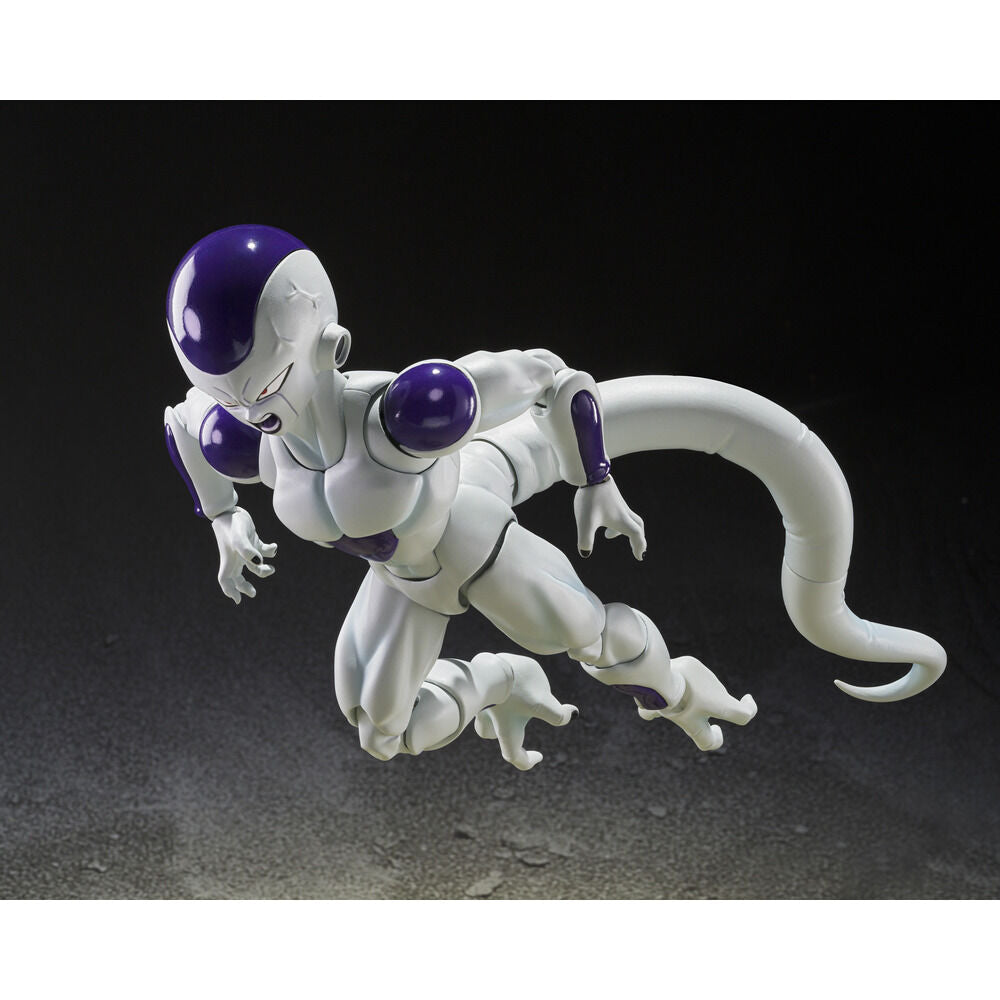Figura S.H.Figuarts de Frieza en su cuarta forma, en blanco y morado - 2