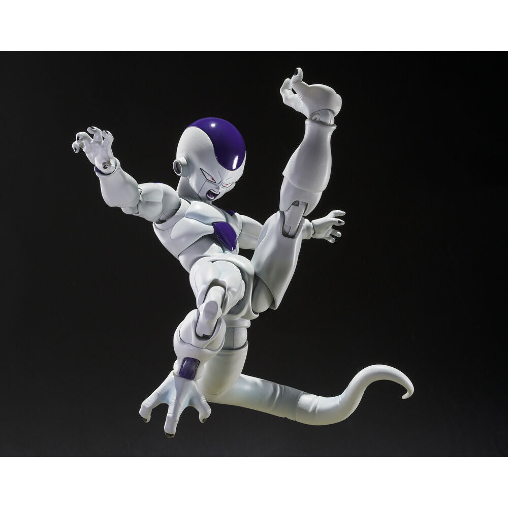 Figura S.H.Figuarts de Frieza en su cuarta forma, en blanco y morado - 4
