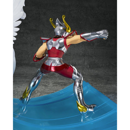 Figura de Pegasus Seiya con First Bronze Cloth, alas desplegadas y base de Saint Seiya - 3