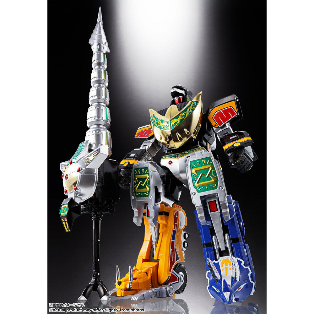 Figura Soul of Chogokin Daijyujin y Dragon Caesar de 26 cm - 12