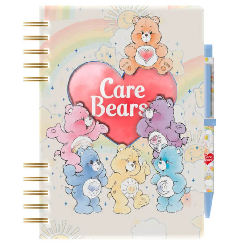 Cuaderno A5 de Osos Amorosos con bolígrafo y pegatinas