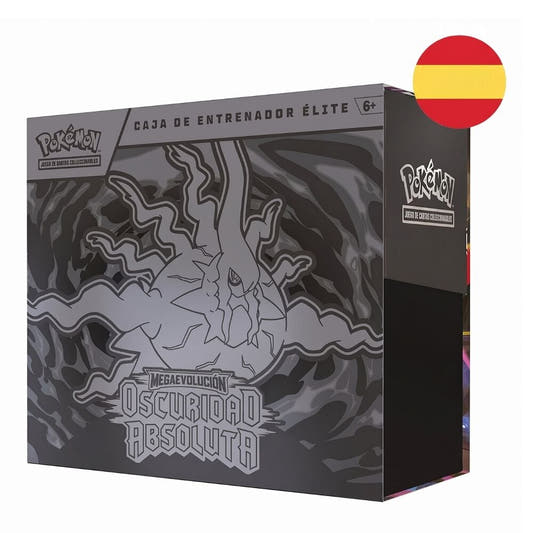Caja de Entrenador Élite Pokémon Megaevolución Oscuridad Absoluta