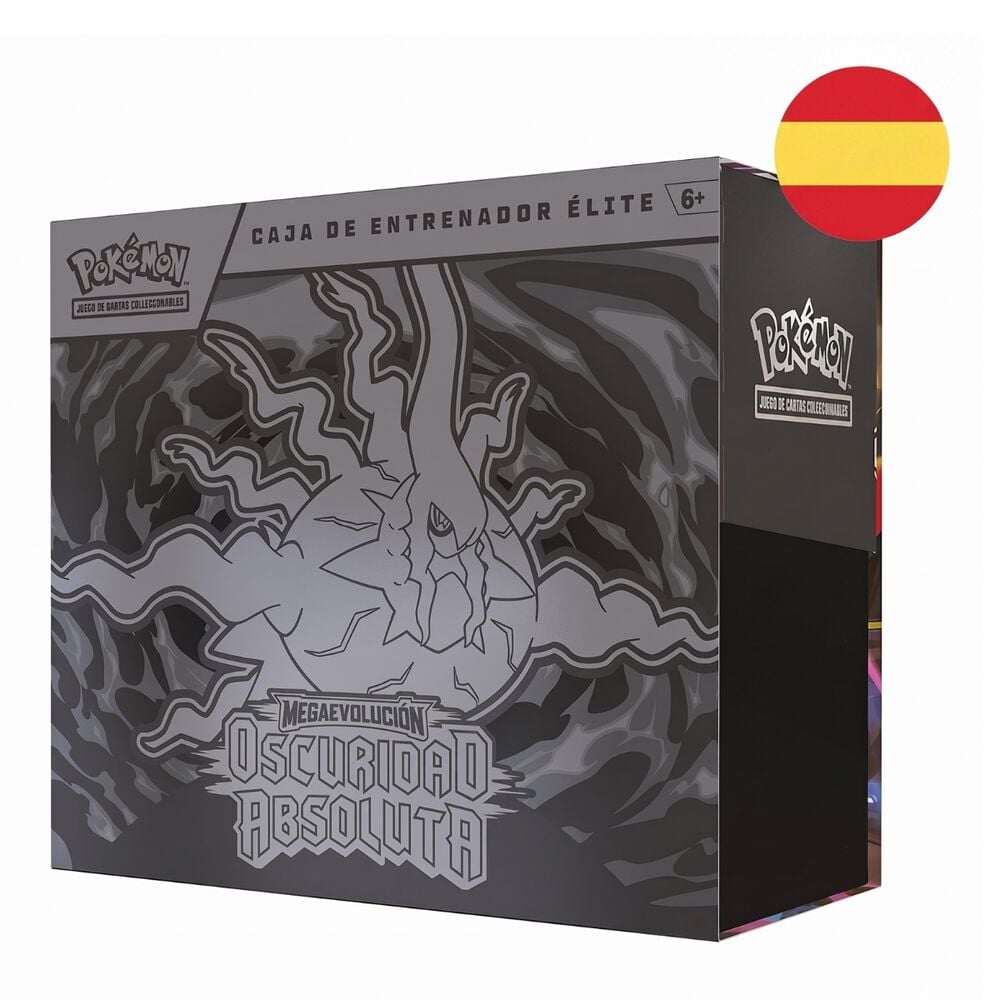 Caja de Entrenador Élite Pokémon Megaevolución Oscuridad Absoluta
