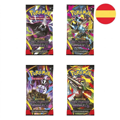 Sobre de cartas Pokémon Megaevolución Oscuridad Absoluta - 2