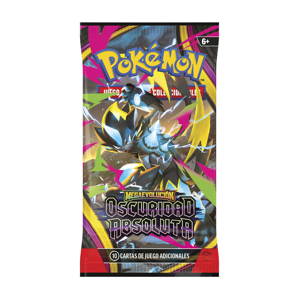 Sobre de cartas Pokémon Megaevolución Oscuridad Absoluta - 6