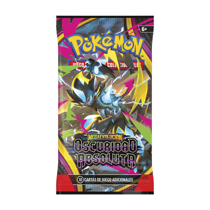 Sobre de cartas Pokémon Megaevolución Oscuridad Absoluta - 6