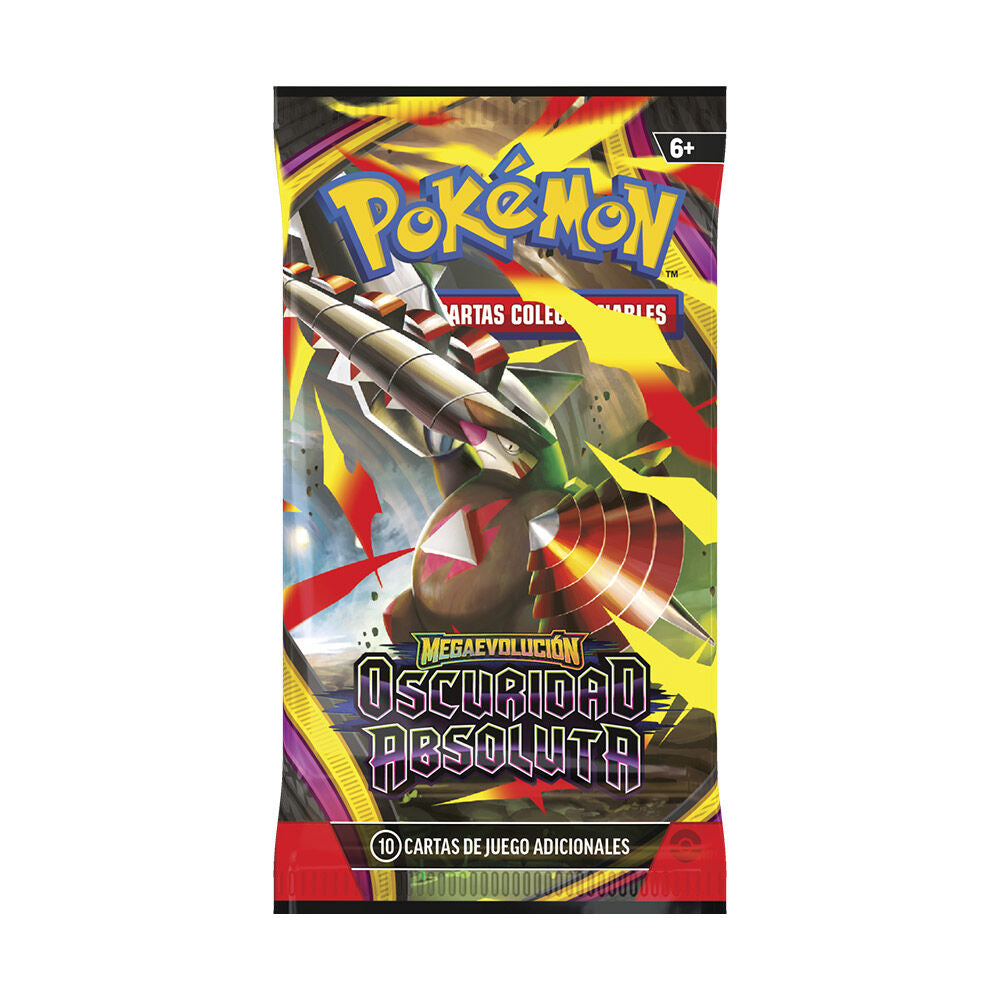 Sobre de cartas Pokémon Megaevolución Oscuridad Absoluta - 7