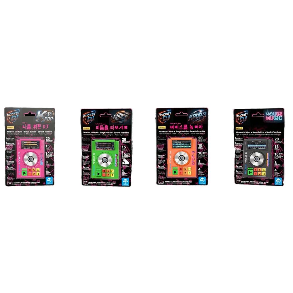 Mini estación DJ de bolsillo CEFA TOYS K-Pop surtida