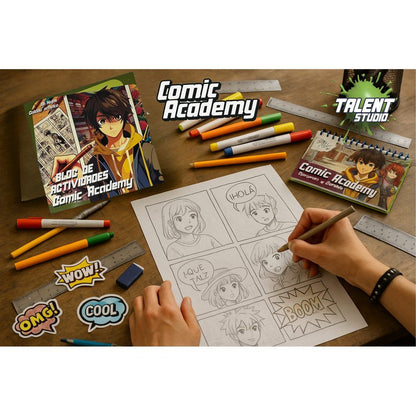 Set de dibujo manga Comic Academy Talent Studio de CEFA TOYS - 2