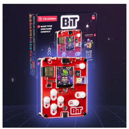 Consola de juegos BIT roja de CEFA TOYS con pantalla y botones - 2