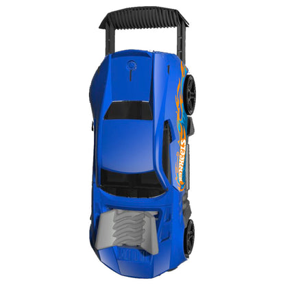 Portacoches 2 en 1 Hot Wheels azul para guardar coches miniatura - 4