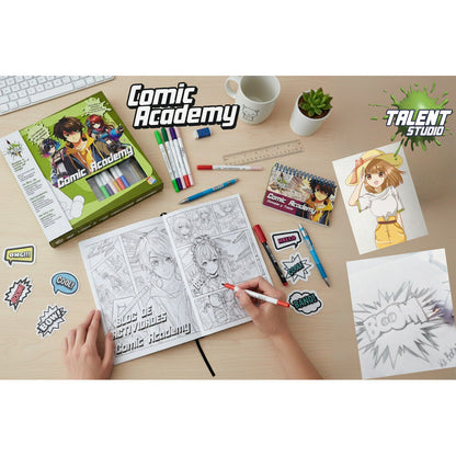 Set de dibujo manga Comic Academy Talent Studio de CEFA TOYS - 4