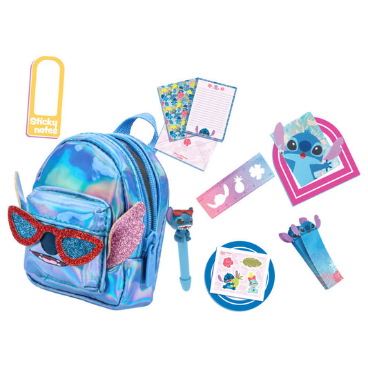 Mini mochila holográfica azul de Stitch con gafas - 5