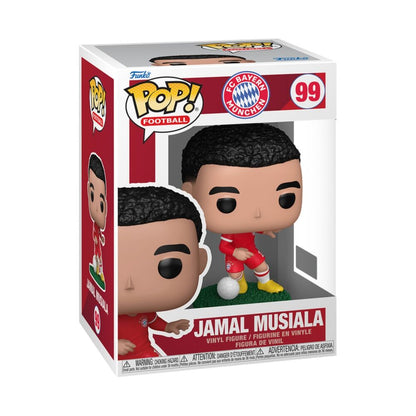 Figura Funko POP! de Jamal Musiala con uniforme del FC Bayern Munich y balón - 2