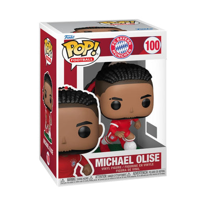 Figura Funko POP! de Michael Olise con la equipación del FC Bayern Munich y un balón - 2